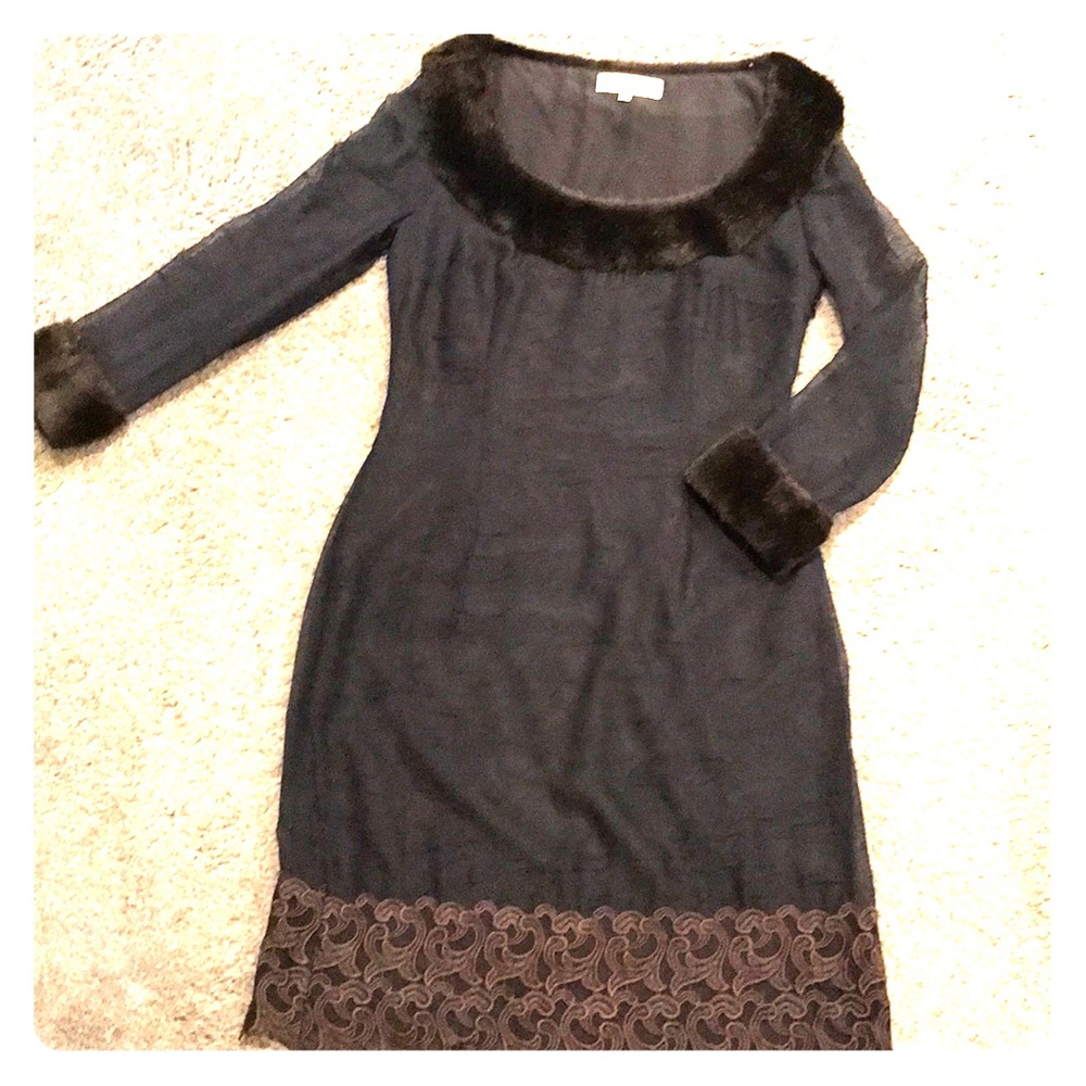 Ronit Zilkha navy dress. UK size 14. US SIZE 10.